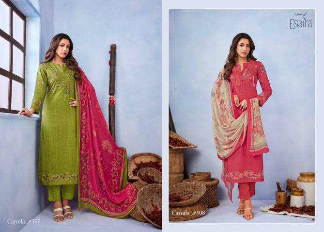 Camila By Esta Esaira Printed Cotton Designer Salwar Kameez Wholesale Market In Surat
